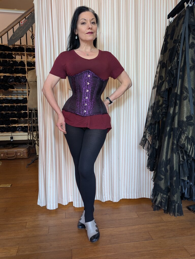 Dark Garden Limited Edition Eden in Purple Filigree Brocade 22