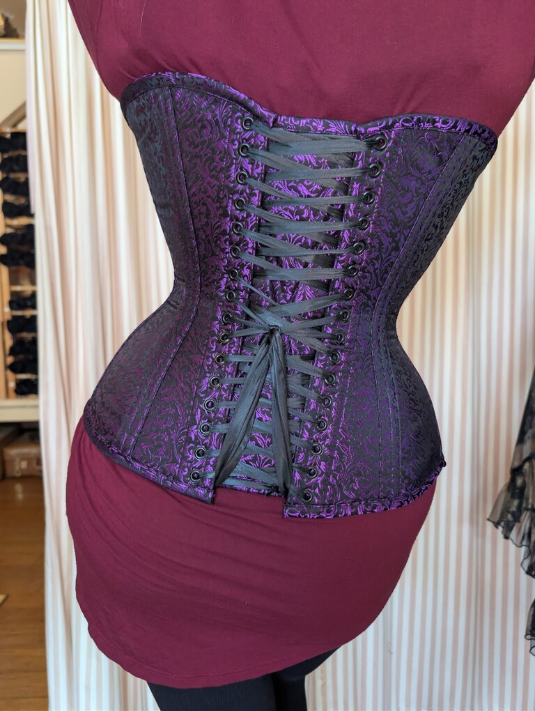 Dark Garden Limited Edition Eden in Purple Filigree Brocade 30