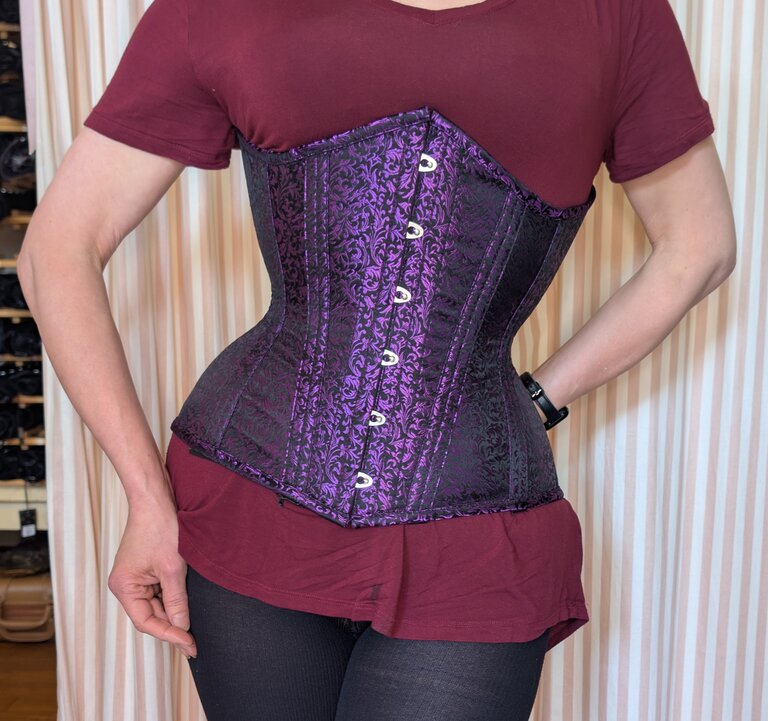 Dark Garden Limited Edition Eden in Purple Filigree Brocade 38