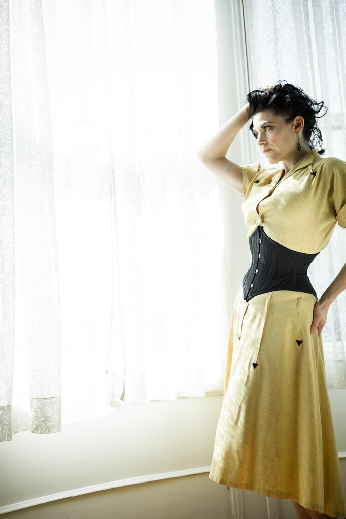 Dark Garden Signature Corselette in Poplin [Made to Order]