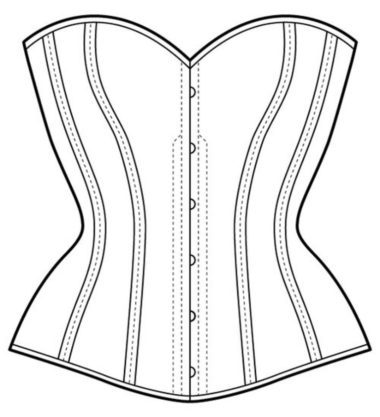 Dark Garden Valentine in Charcoal Poplin (Limited Edition)