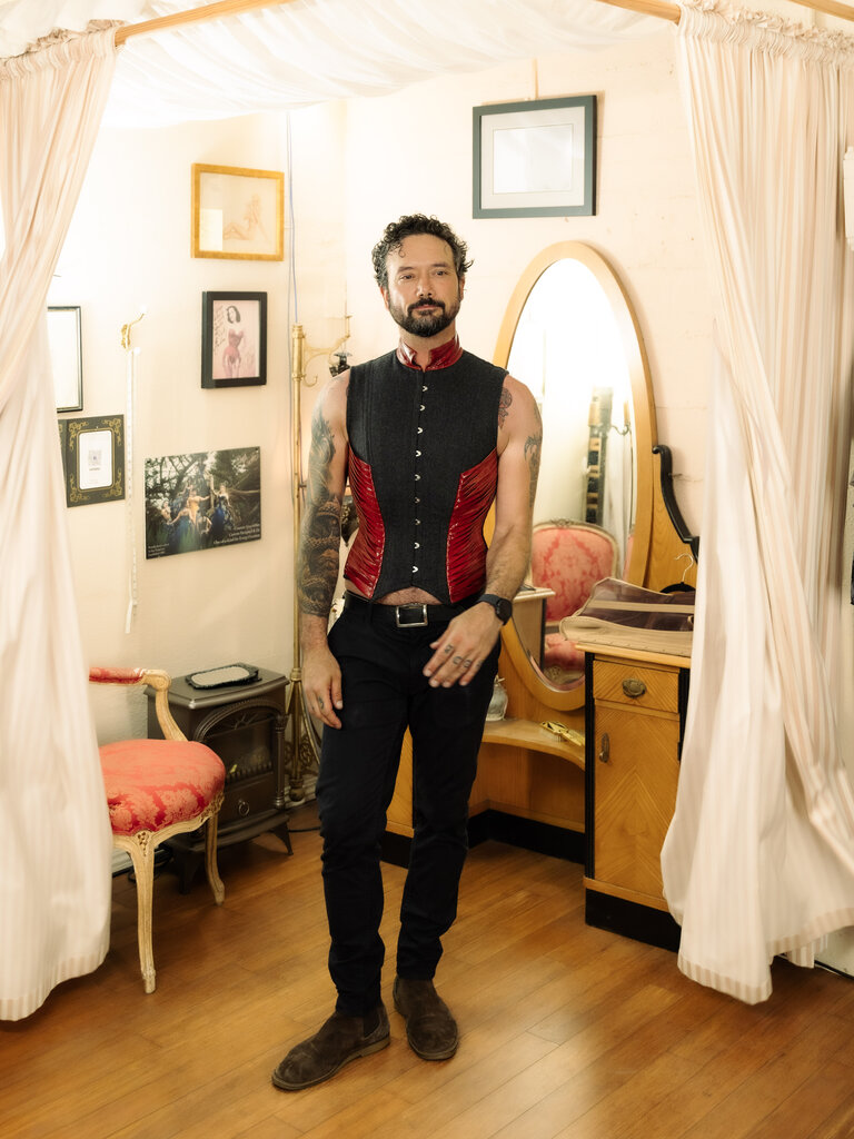 Dark Garden Bespoke Doublet (Satin or Brocade)