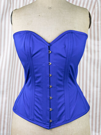 Dark Garden Sweetheart in Blue Poly Satin 28 (Limited Edition)