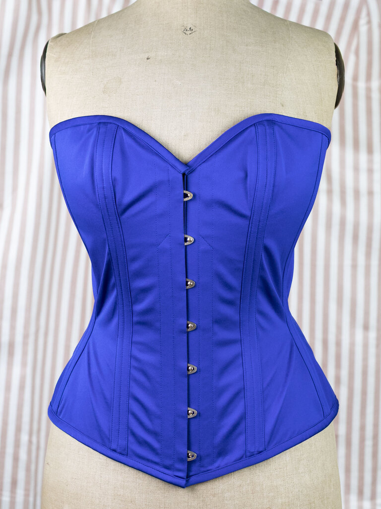 Dark Garden Sweetheart in Blue Poly Satin 28 (Limited Edition)