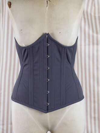 Dark Garden Cupid in Charcoal Poplin (Limited Edition)