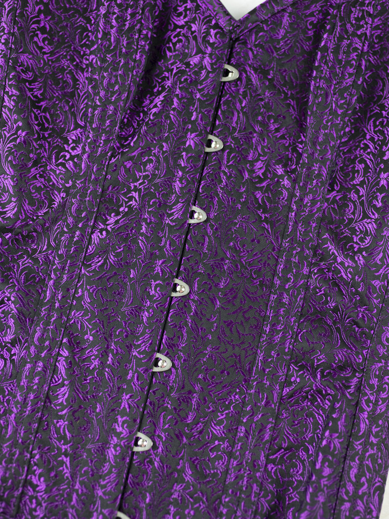 Dark Garden Valentine in Purple Filigree Brocade 28 (Limited Edition)