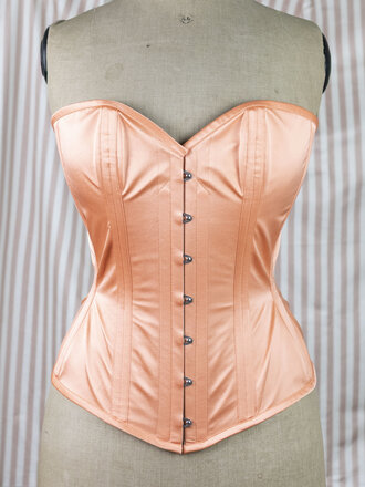 Dark Garden Sweetheart in Vintage Apricot Satin 26 (Limited Edition)