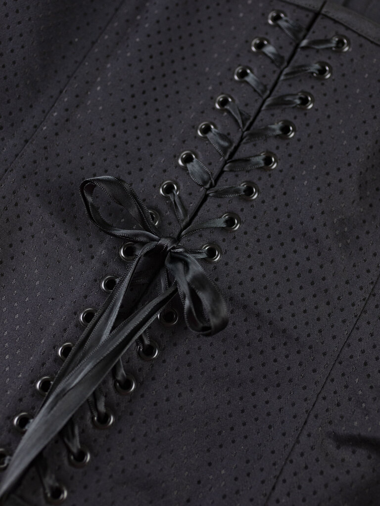 Dark Garden Tailored Cincher in Black Dot Broché 29 (Limited Edition)