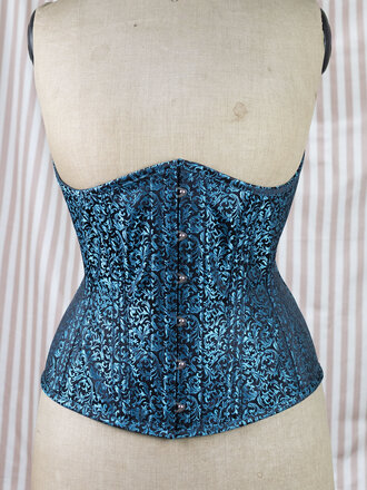 Dark Garden Eden in Teal Filigree Brocade 28 (Limited Edition)