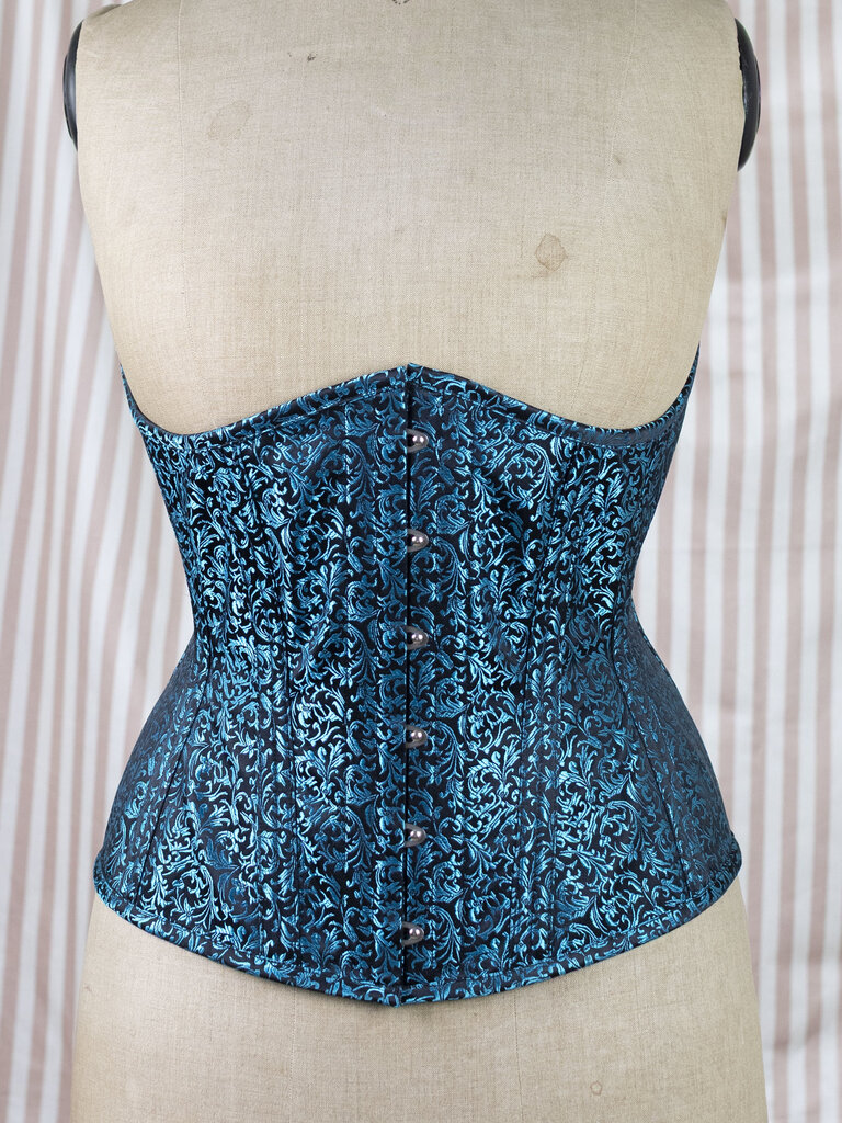 Dark Garden Eden in Teal Filigree Brocade 28 (Limited Edition)