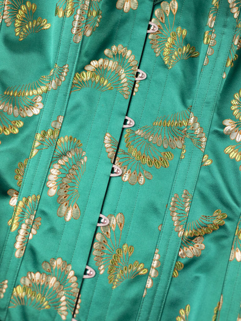 Dark Garden Valentine in Peacock Fan Brocade 26 (Limited Edition)