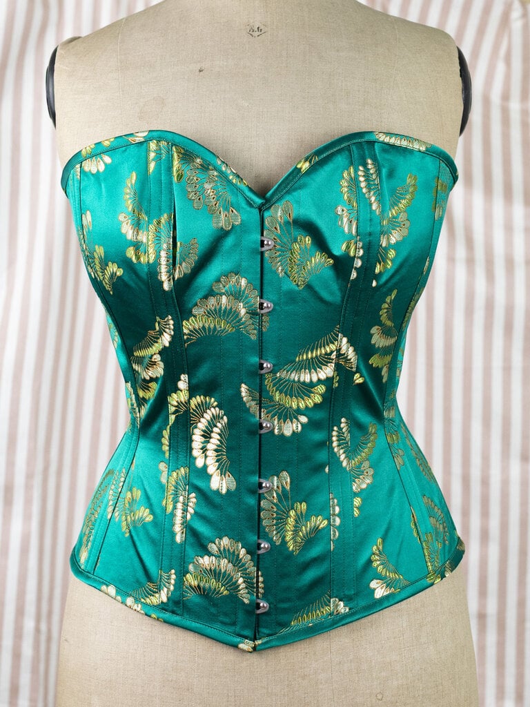 Dark Garden Valentine in Peacock Fan Brocade 26 (Limited Edition)