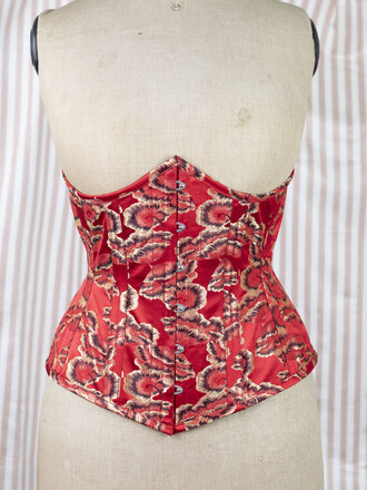 Dark Garden Cupid in Red Poppy Brocade 28 (Limited Edition)