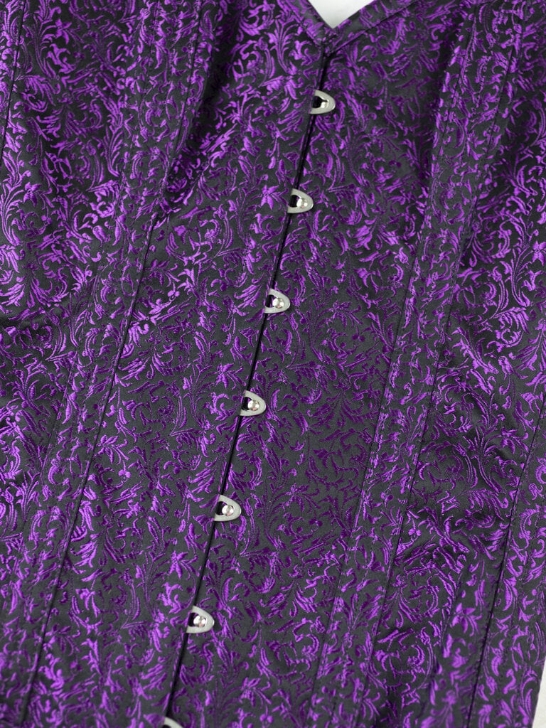 Dark Garden Valentine in Purple Filigree Brocade 26 (Limited Edition)