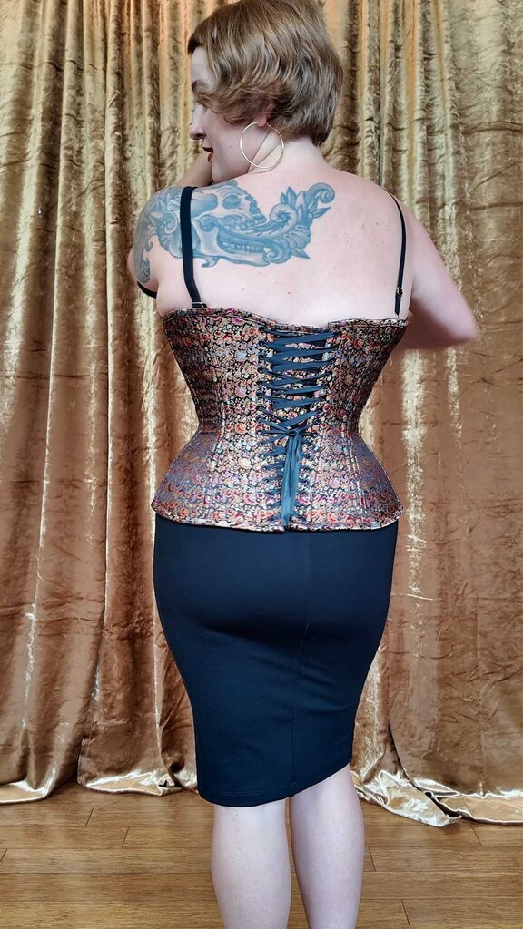 Dark Garden Eden in Byzantine Floral Brocade 28 (Limited Edition)