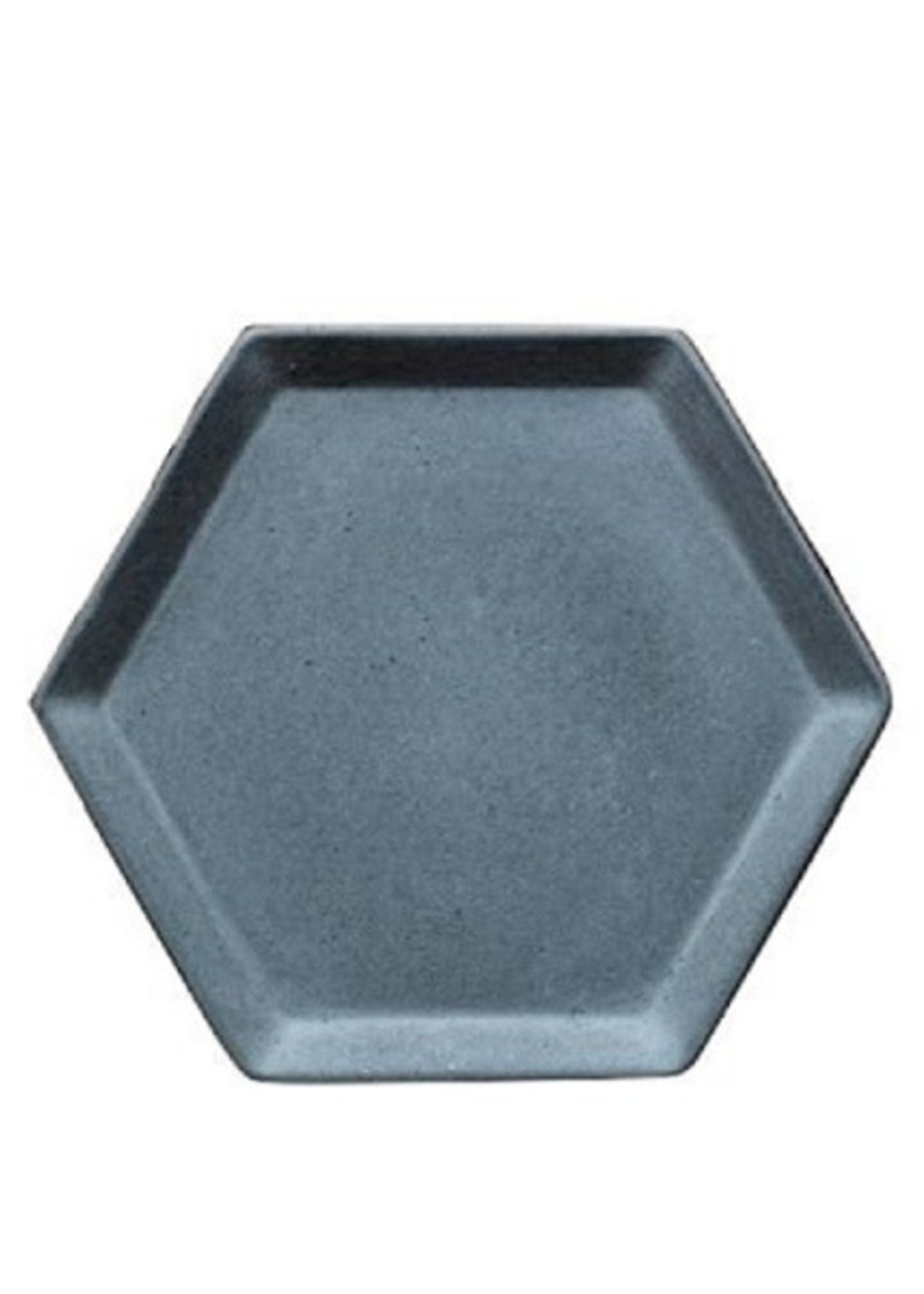 Forgotten Property Concrete Hexagon Catchall