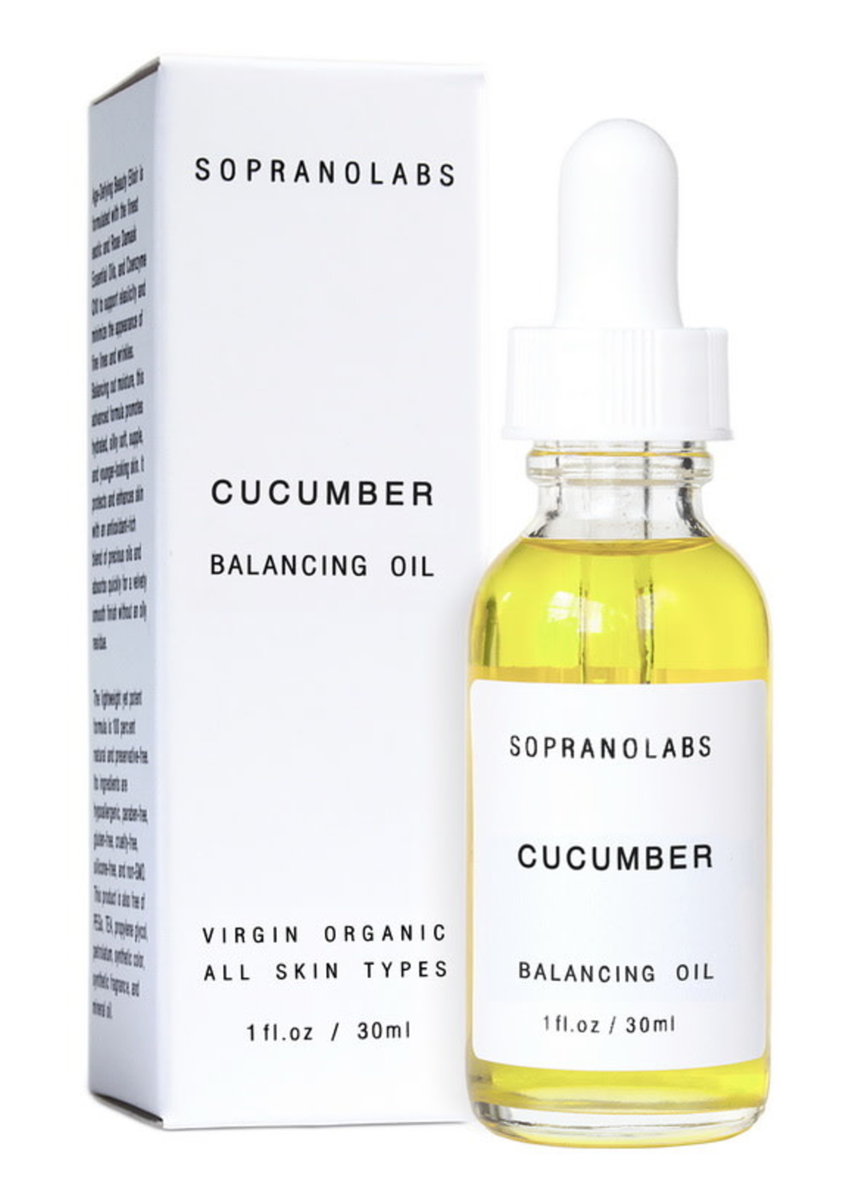 Soprano Labs Cucumber Balancing Oil