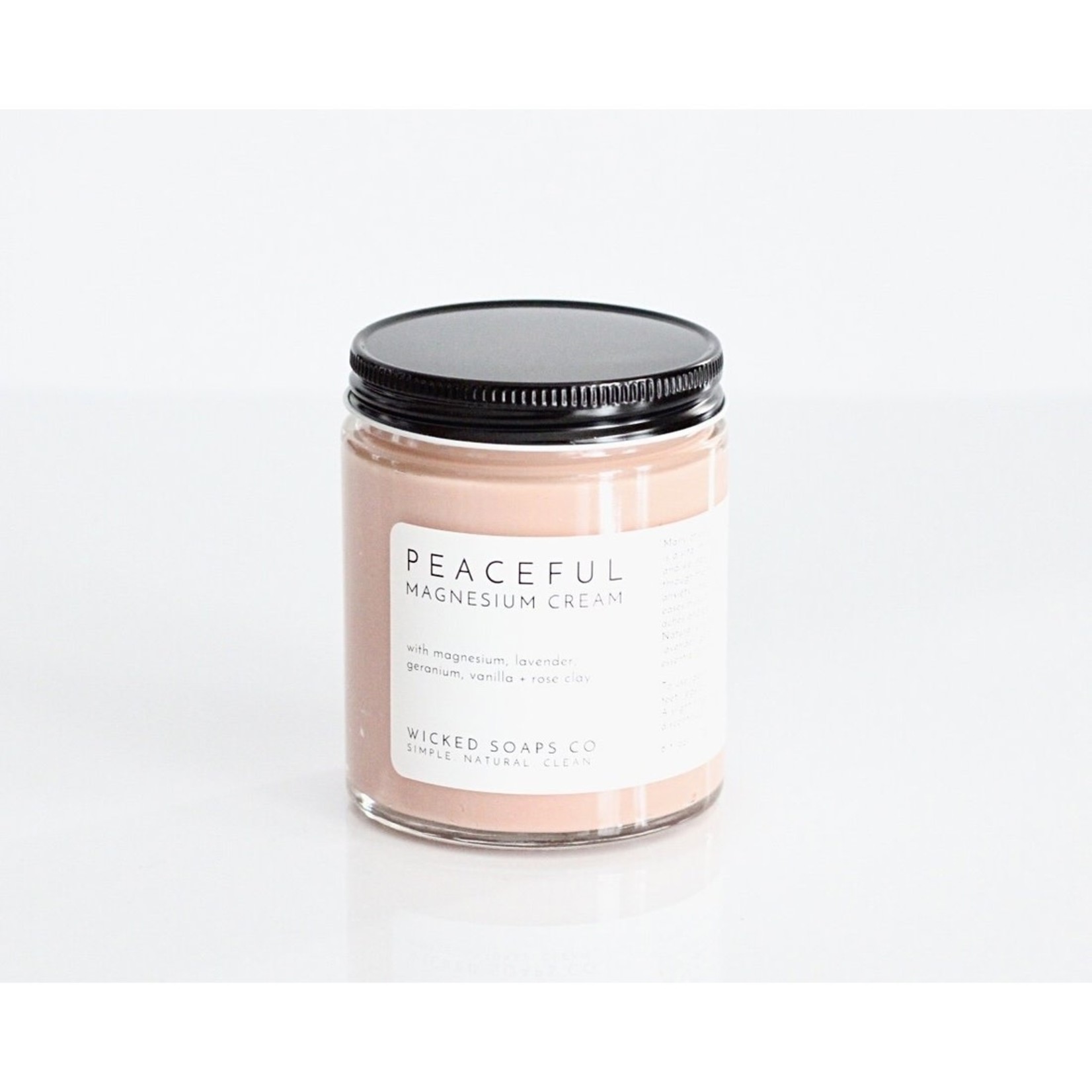 Wicked Soaps Co. Peaceful Magnesium Cream
