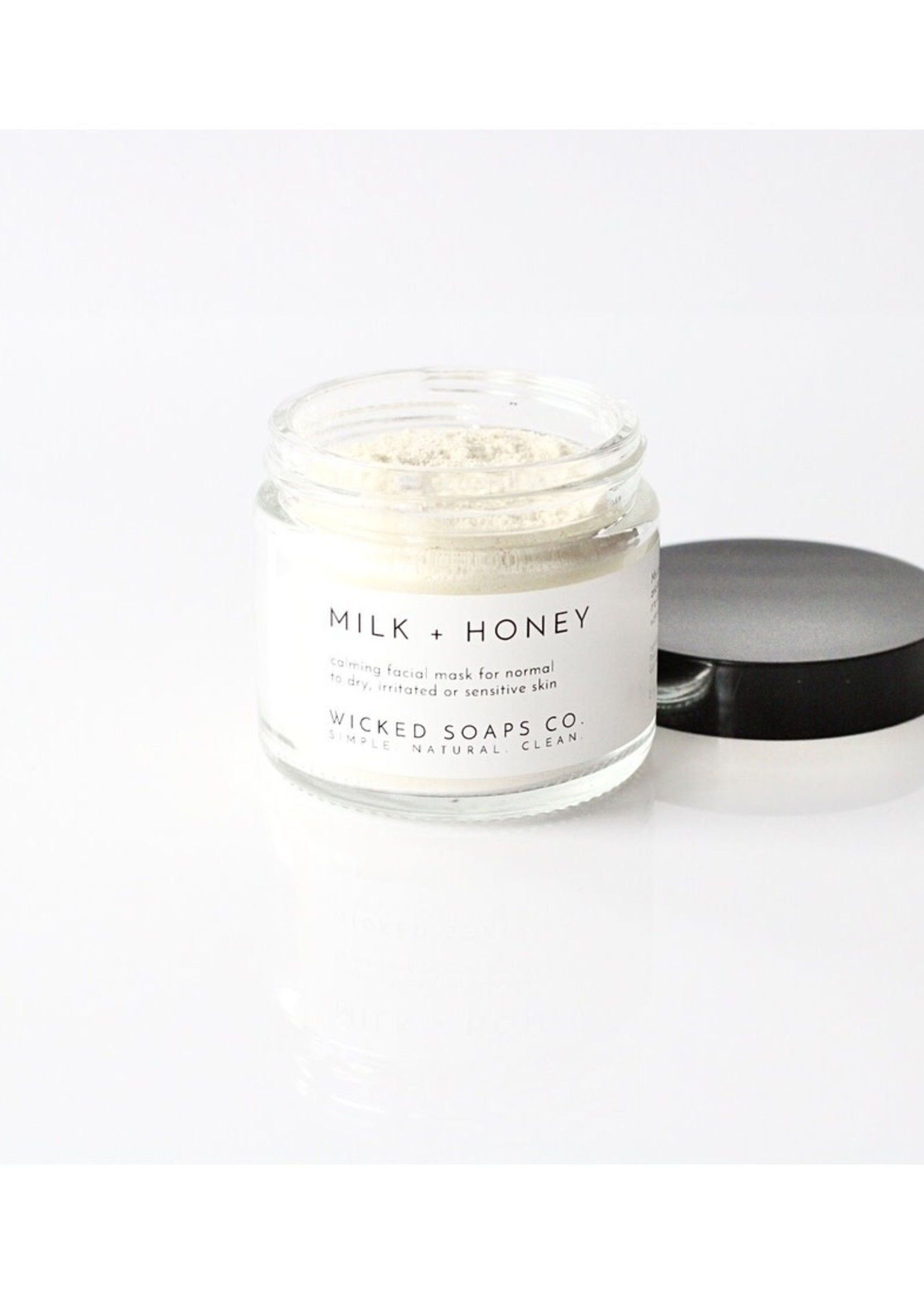 Wicked Soaps Co. Milk + Honey Facial Mask