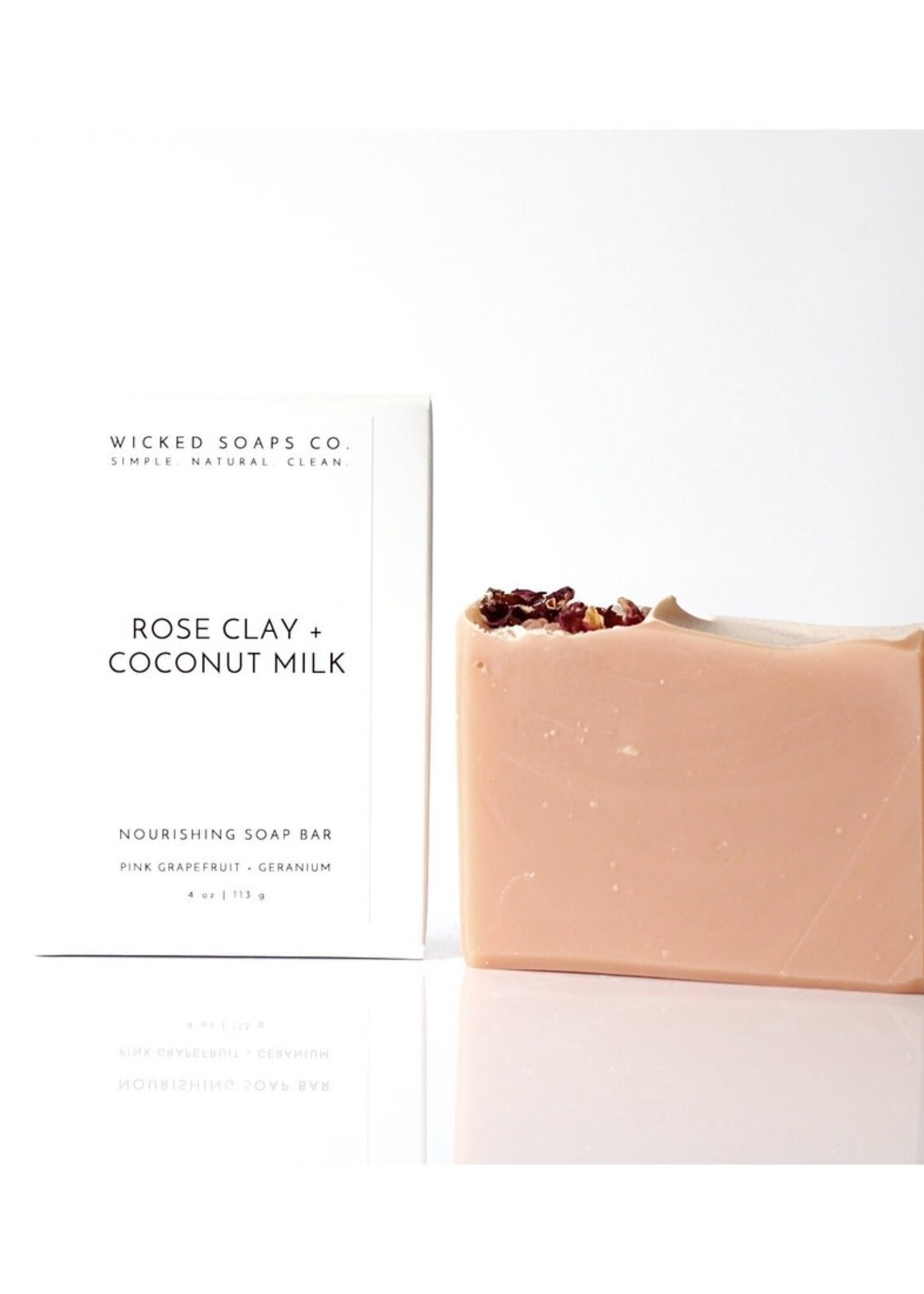 Wicked Soaps Co. Rose Clay Nourishing Soap