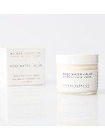 Wicked Soaps Co. Rose Water + Aloe Facial Cream