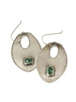 Jackie Haines Jewelry Blue Green Tourmaline Earrings