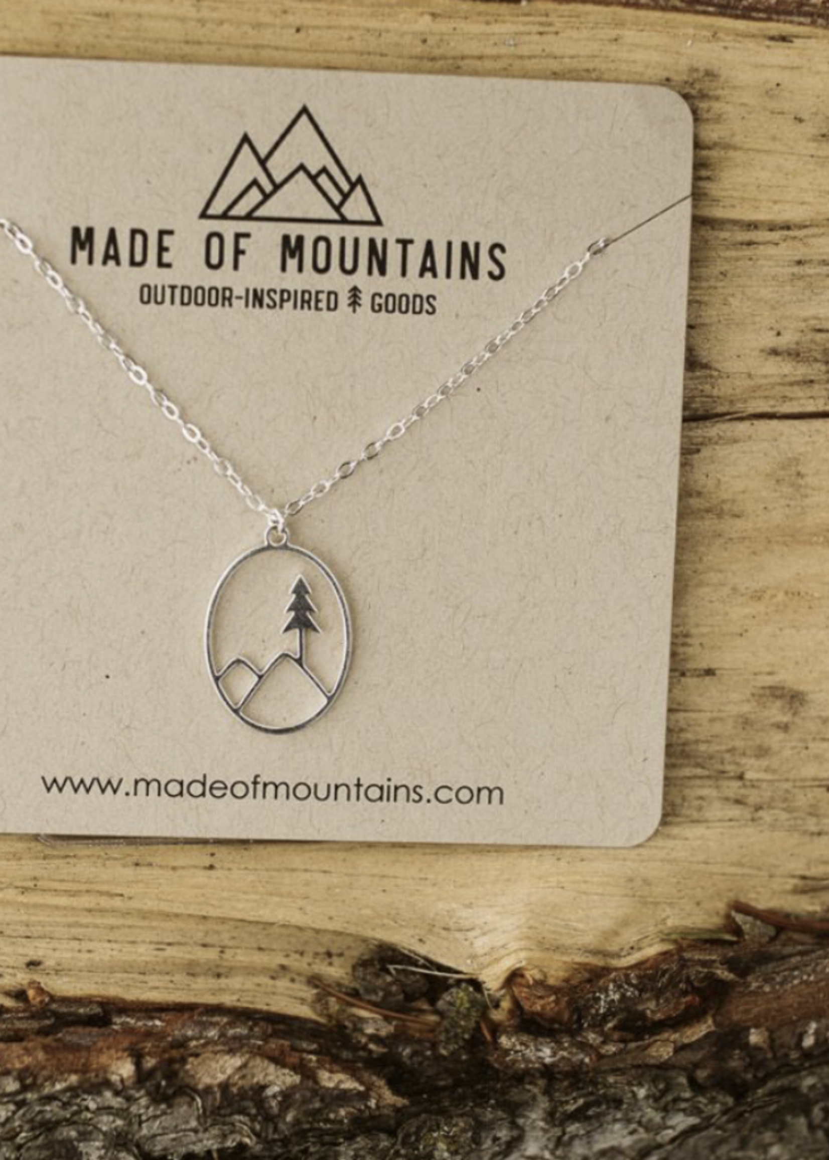 Made of Mountains Little Pine Necklace