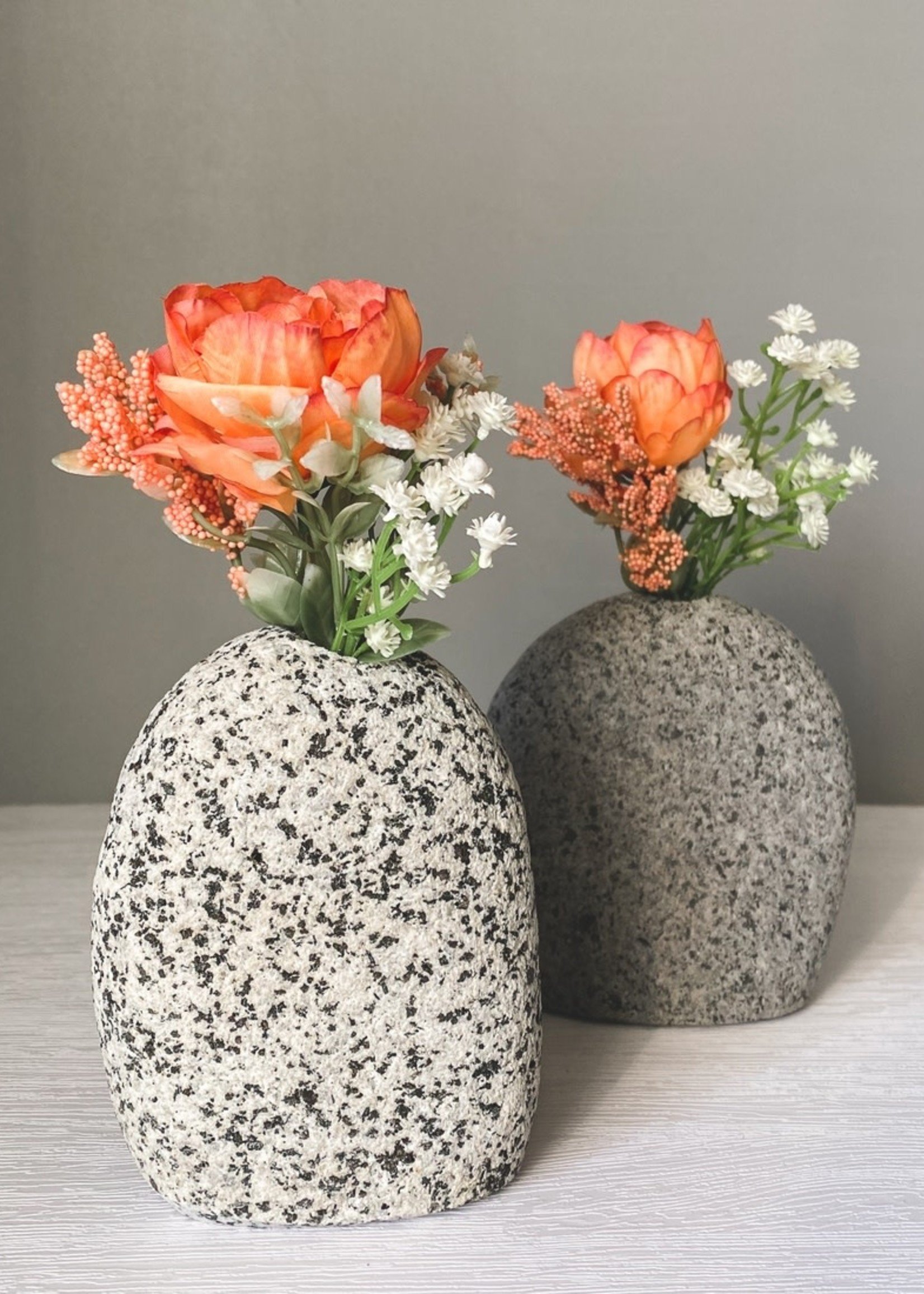 Funky Rock Designs Medium Stone Vase