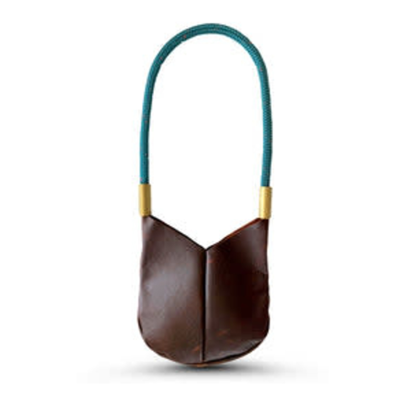 Wildwood Oyster Co. Brown Leather Crossbody