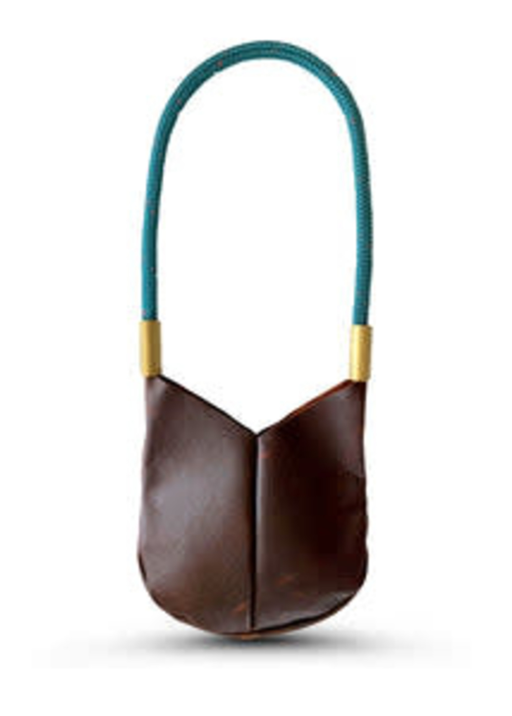 Wildwood Oyster Co. Brown Leather Crossbody
