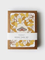 Root & Branch Paper Co. Ginko + Tiger Moth Boxed Card Set