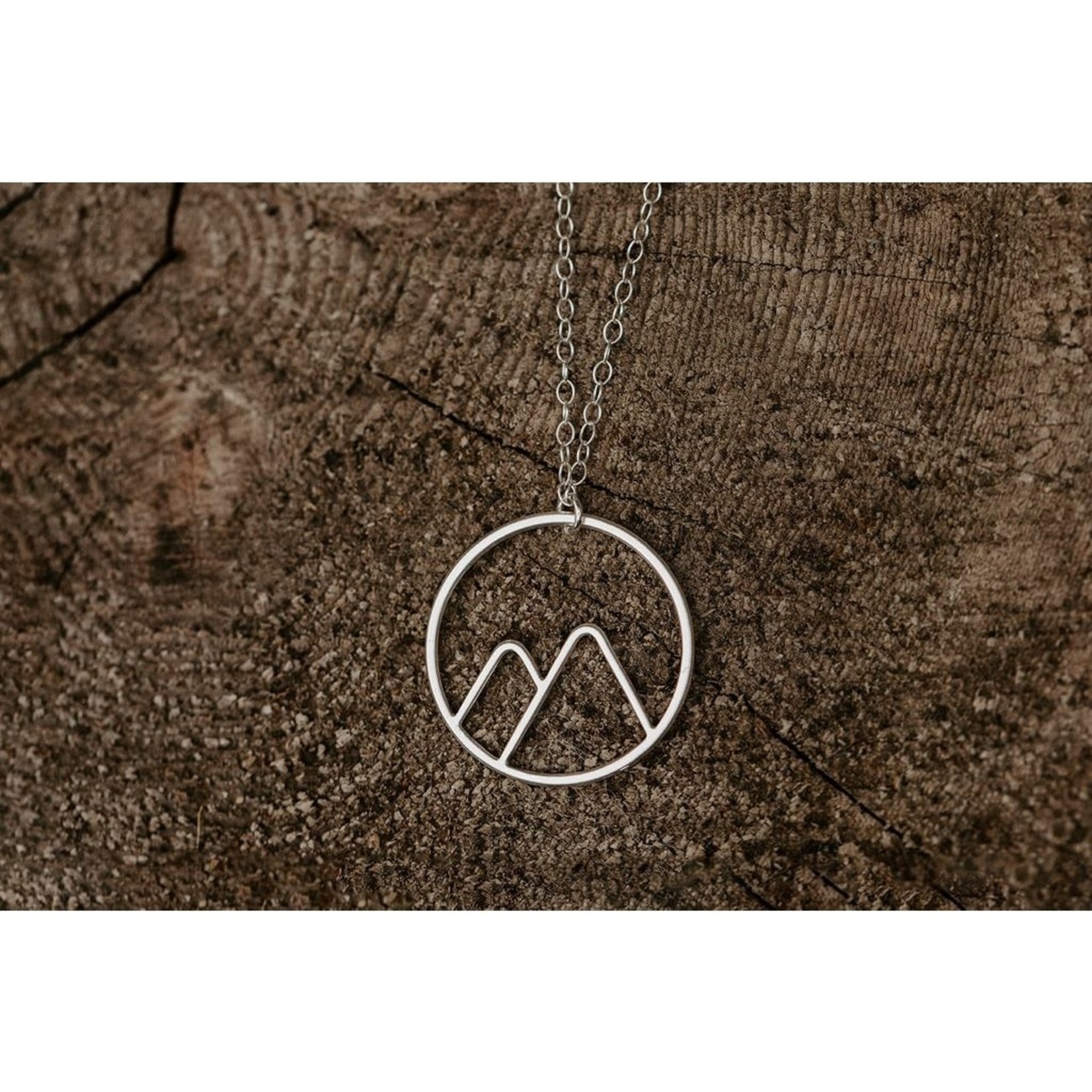 Made of Mountains Twin Peaks Necklace