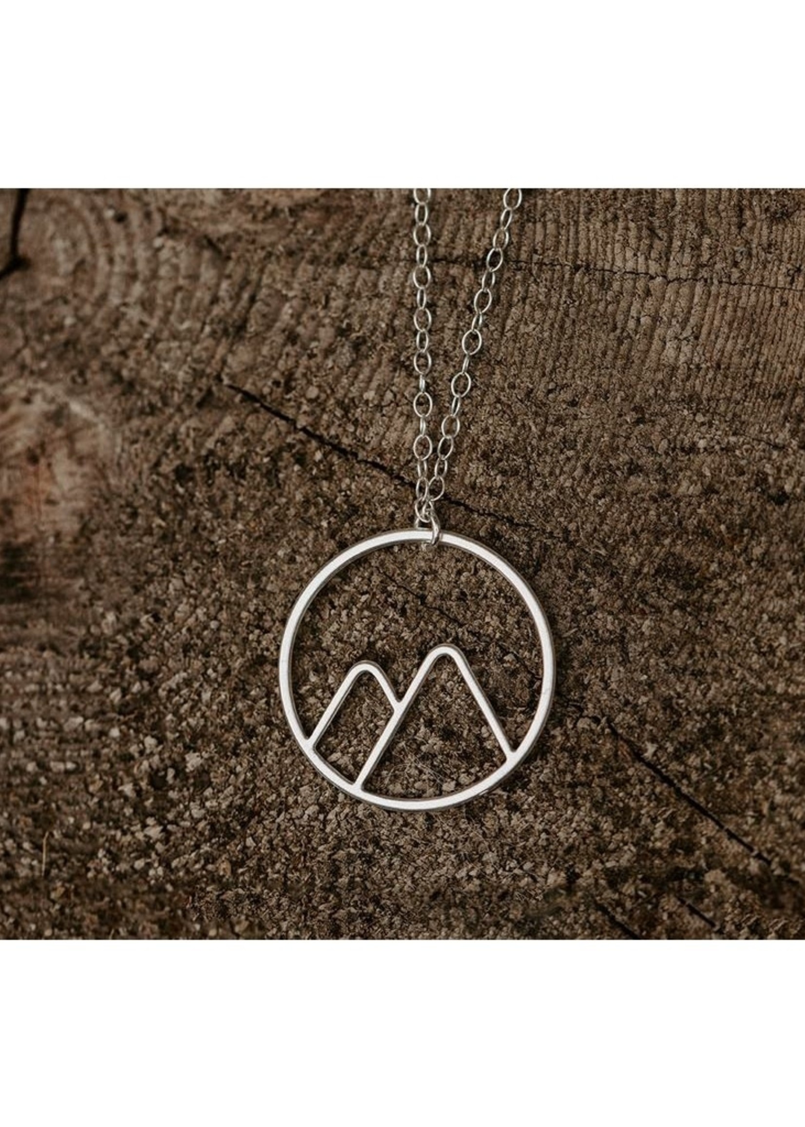 Made of Mountains Twin Peaks Necklace