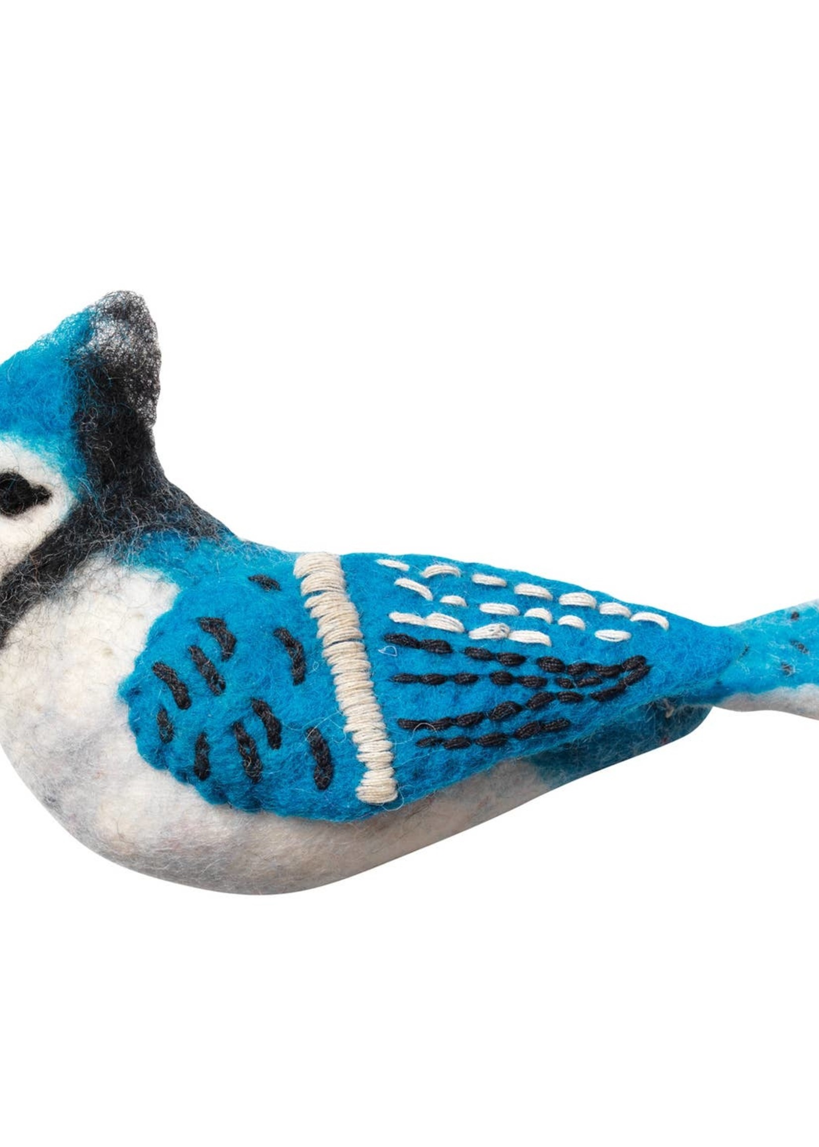 dZi Handmade Woolie Bird Ornament