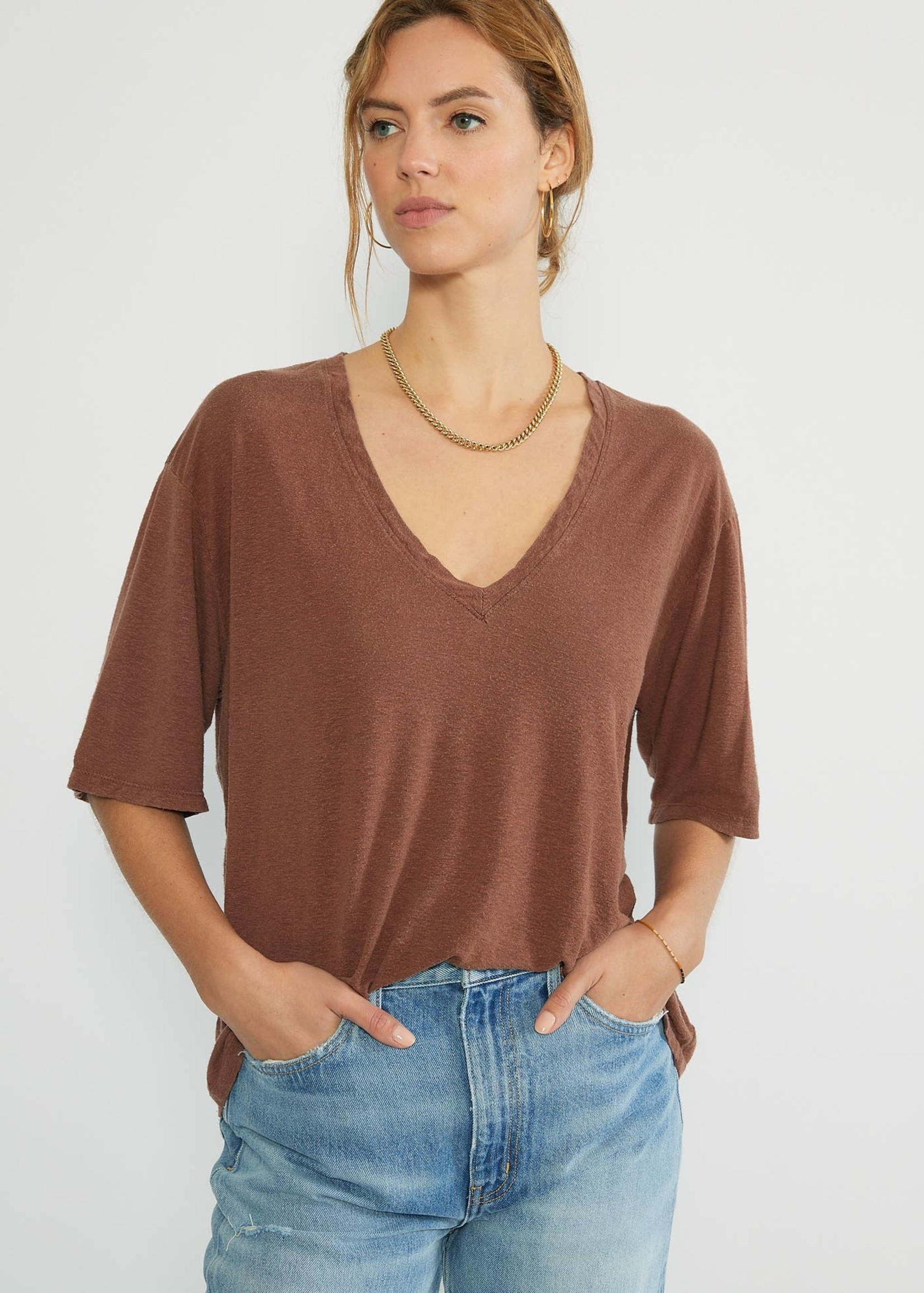 Etica Ulli Hemp V-Neck