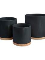 O Yeah Gifts Three Piece Ceramic Planter Set