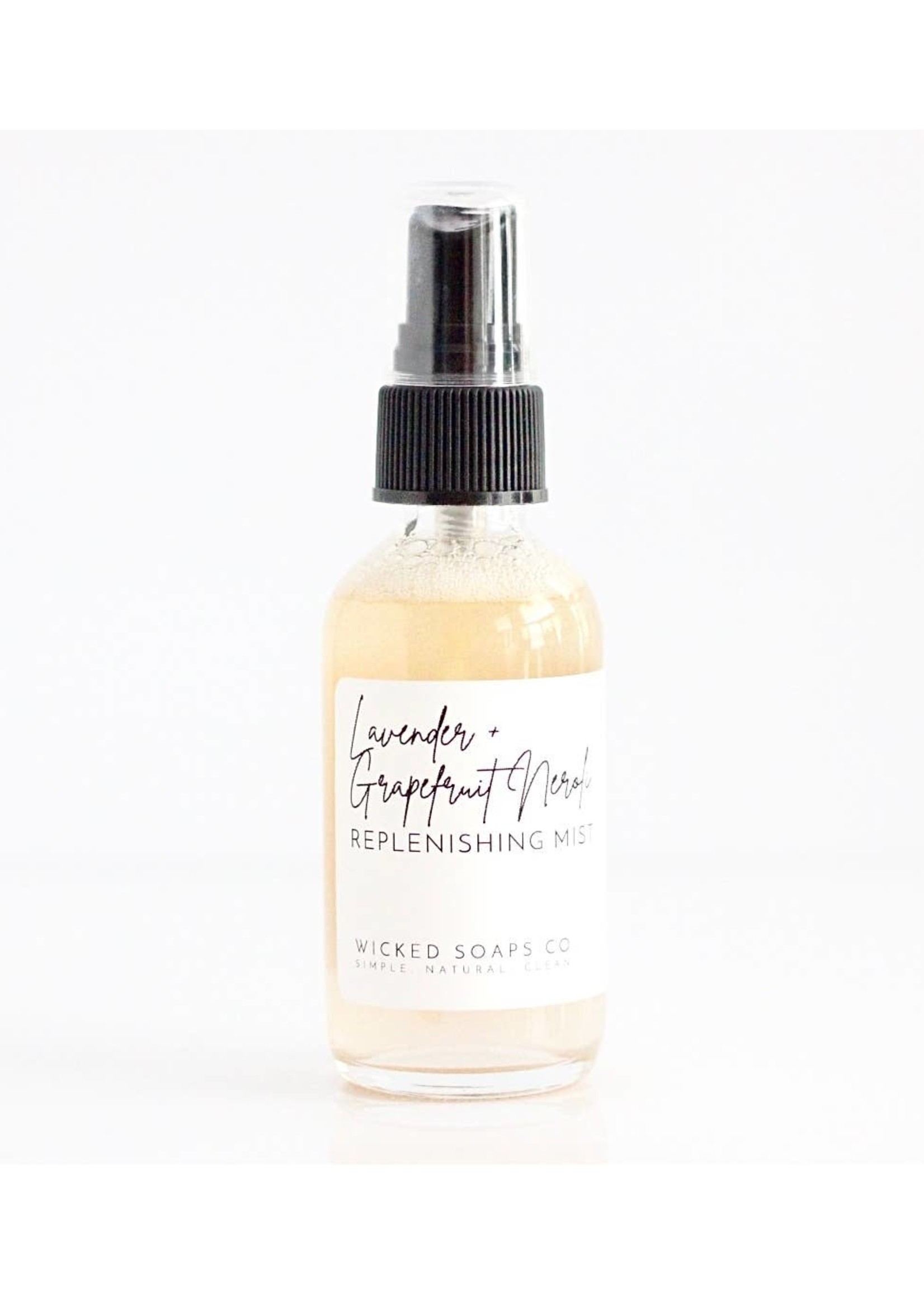 Wicked Soaps Co. Lavender + Grapefruit Neroli Replenishing Mist