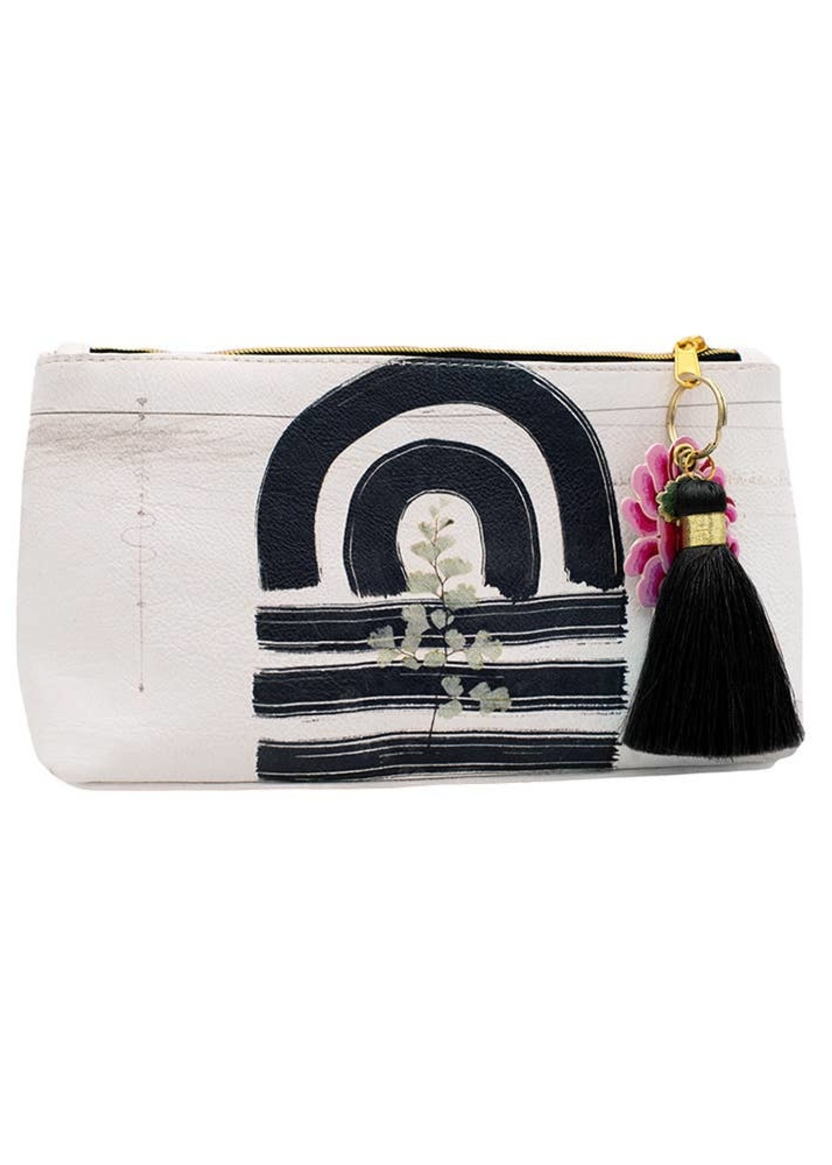 PAPAYA Small Tassel Pouch