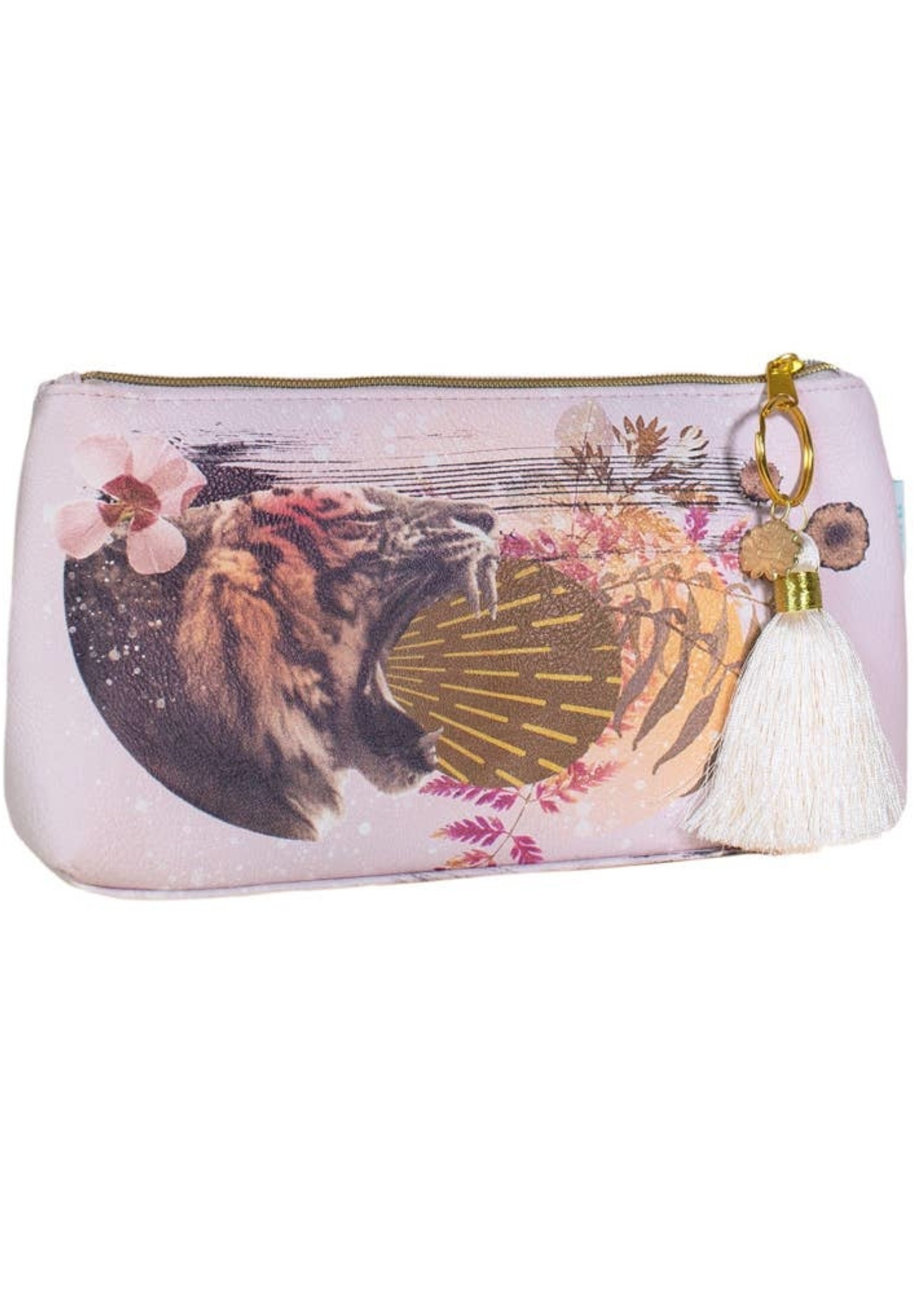 PAPAYA Small Tassel Pouch