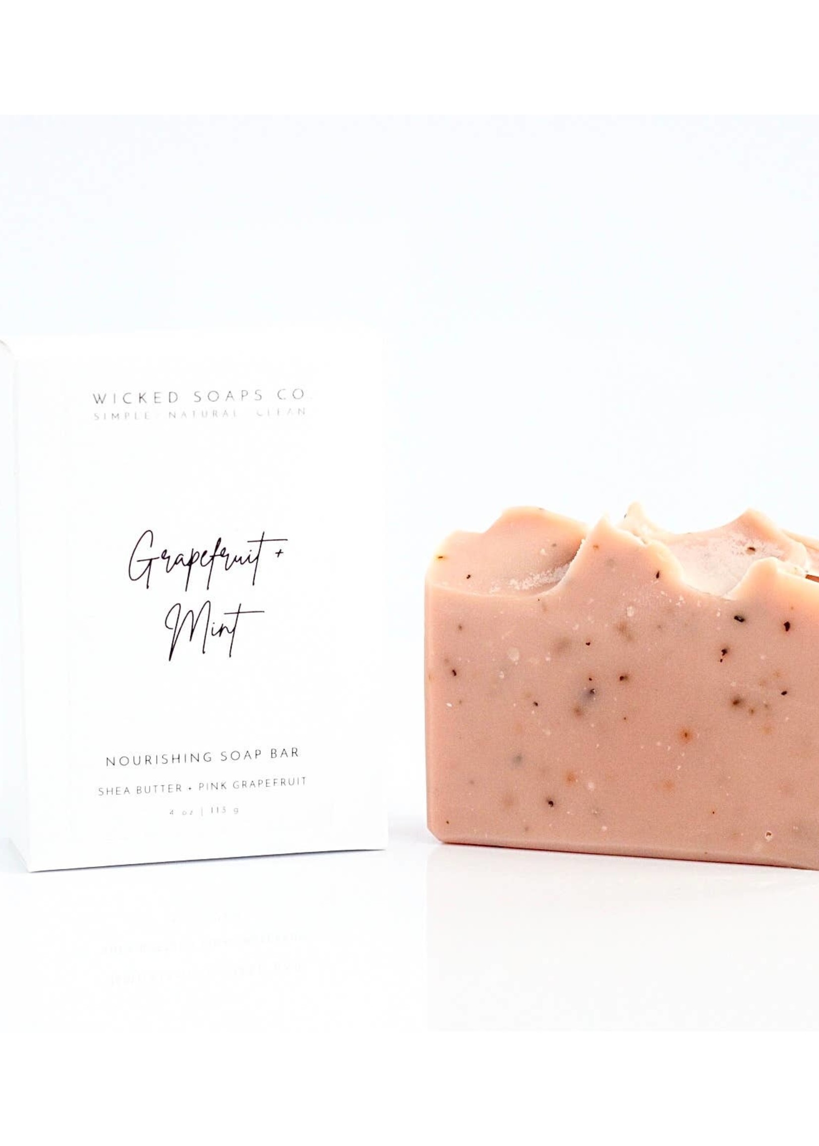 Wicked Soaps Co. Grapefruit + Mint Nourishing Soap