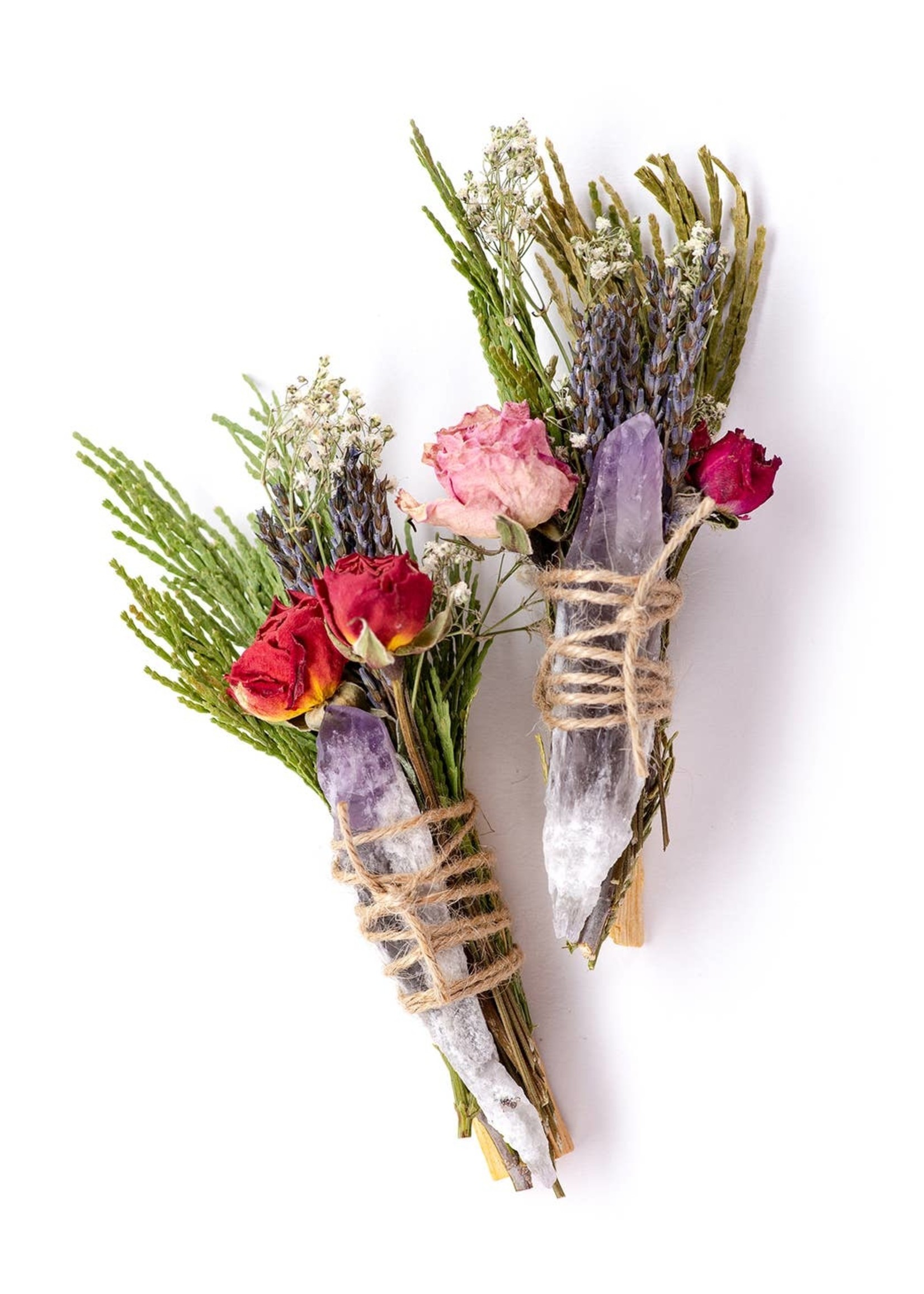 Palo Santo Sticks, Dried Wildflowers Bouquet