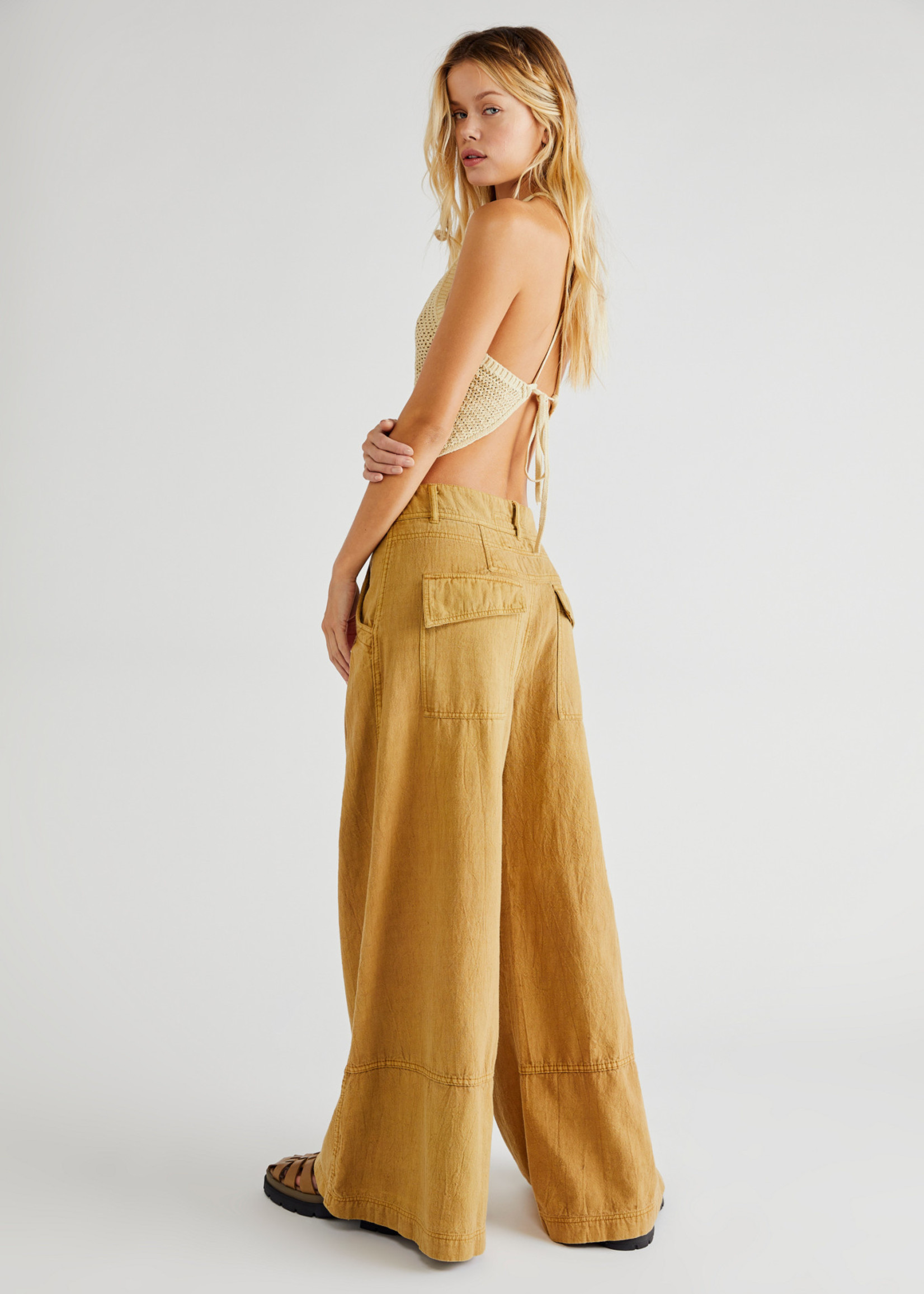 Upbeat Wide Leg Pants