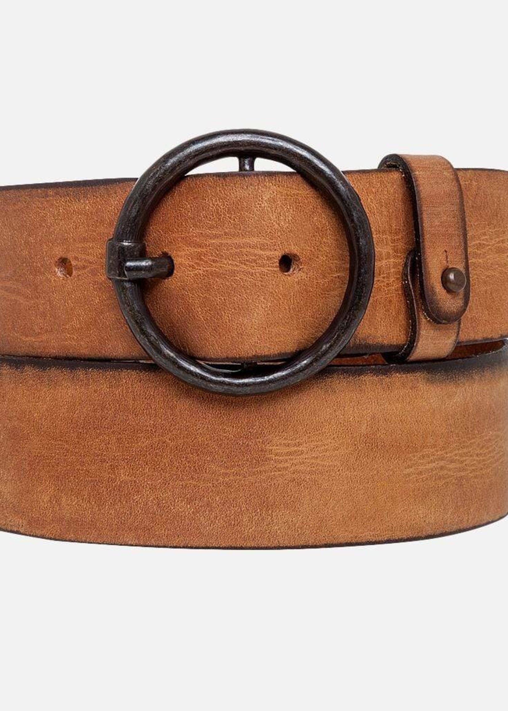 Amsterstdam Heritage Belts &Bags Vintage Round Buckle