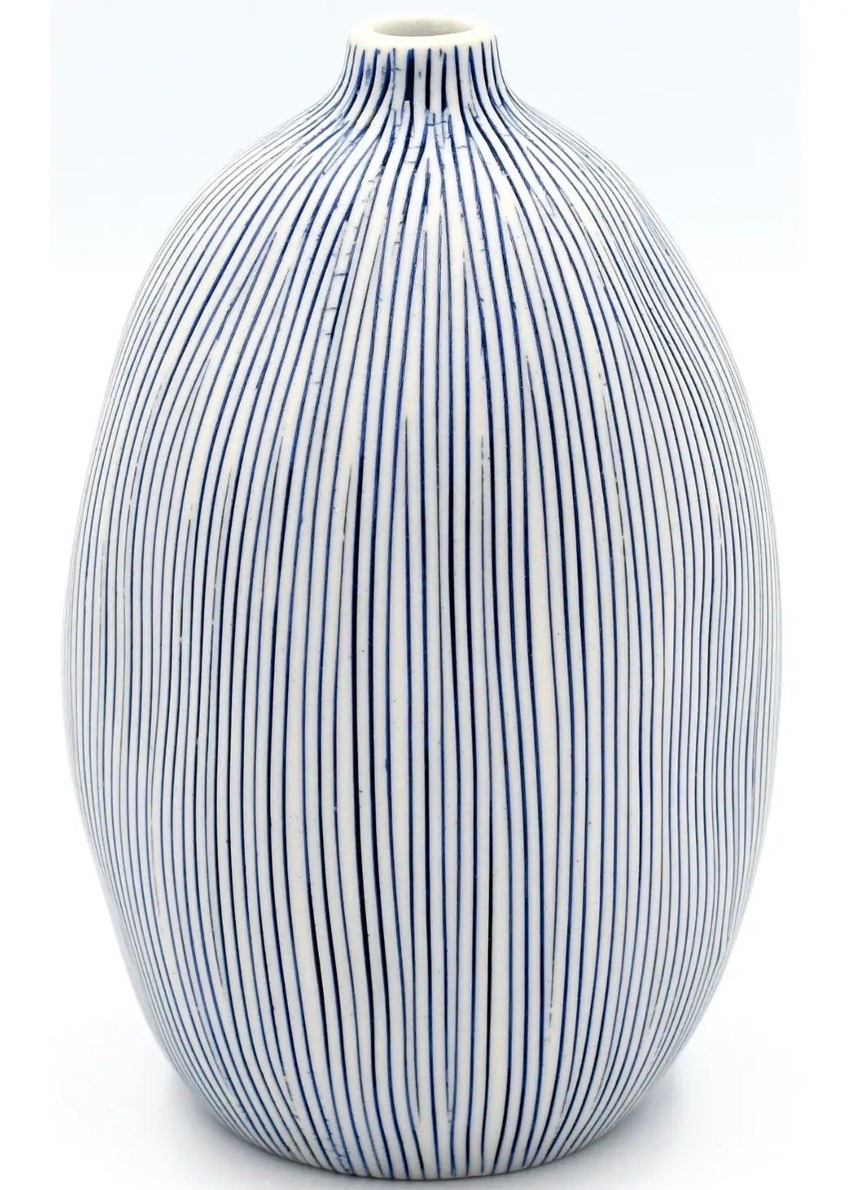 Art Floral Trading LLC Gugu Blue and White Porcelain Vase