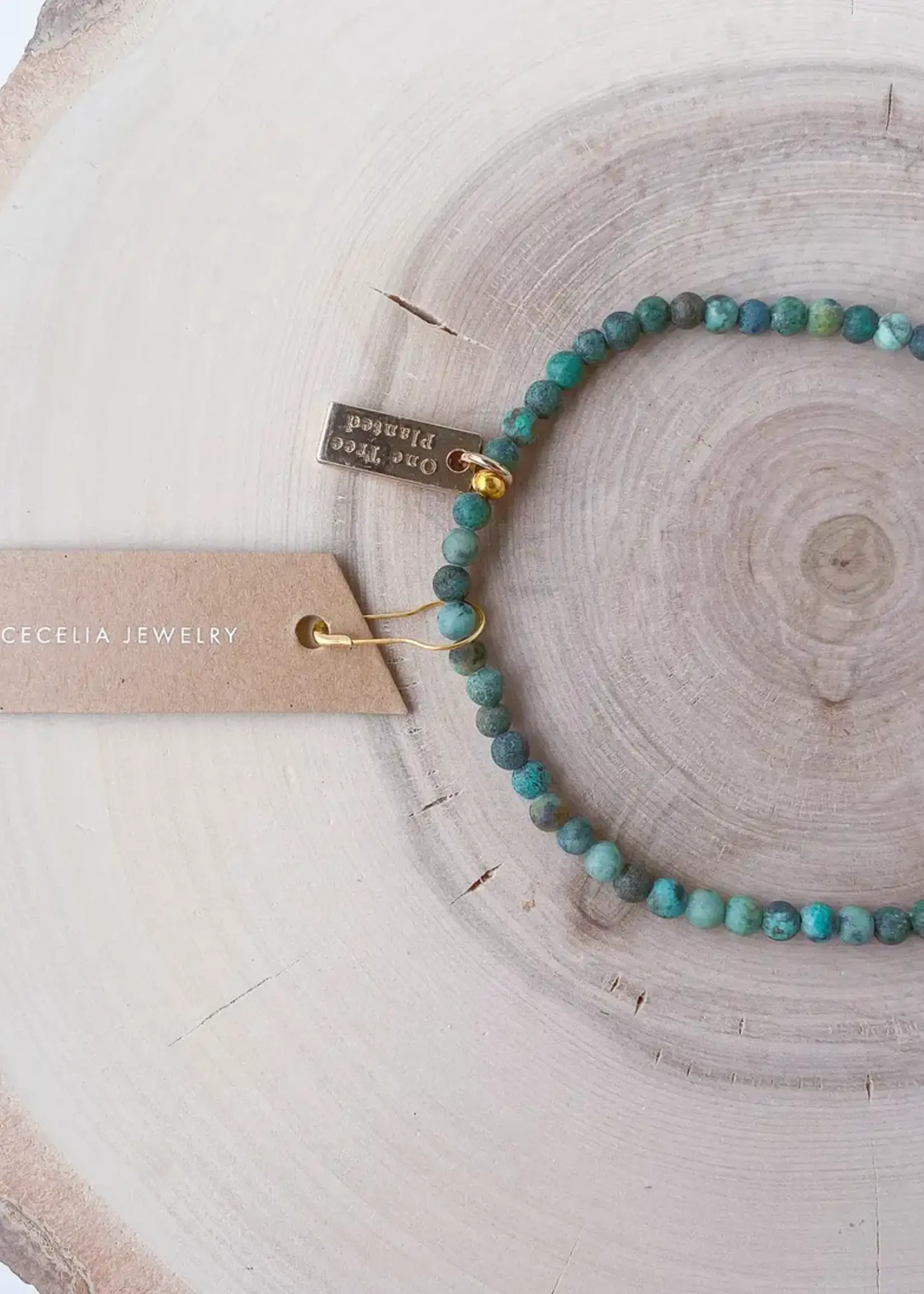 CECELIA Gemstone Ankle Bracelet