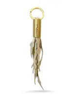 Wildwood Oyster Co. Wildwood Oyster Co. Leather Seaweed Fringe Tassel 1.5”