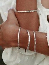 アクセサリー Llife FLAQUE BANGLE SILVER LIDNM / Llife ONLINE STORE