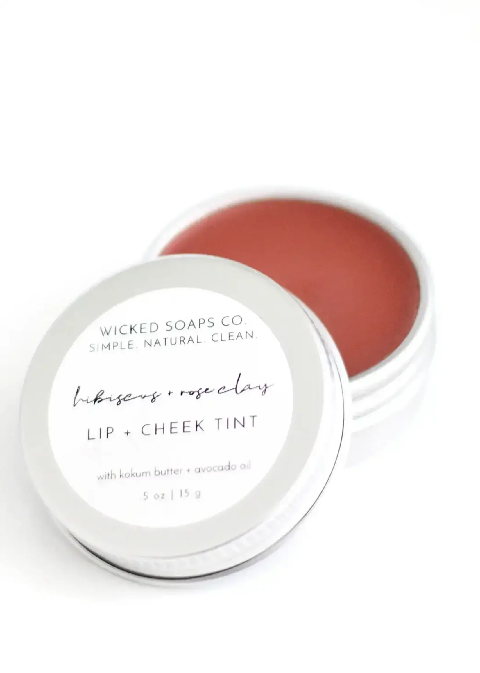 Wicked Soaps Co. Hibiscus + Rose Lip Tint