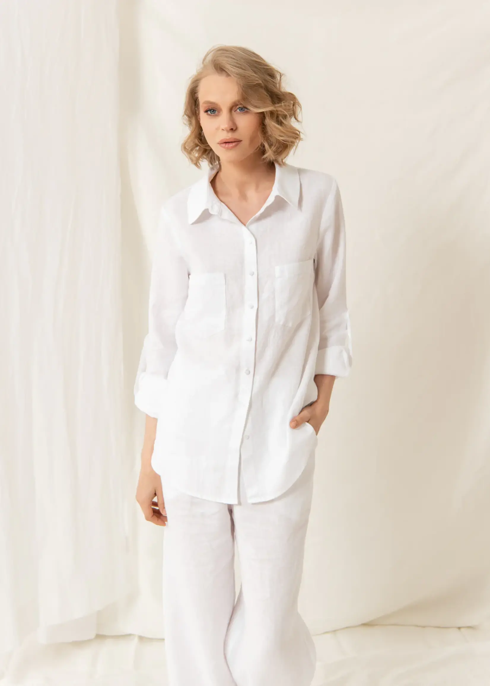 SAUTHS Sarah Linen Shirt