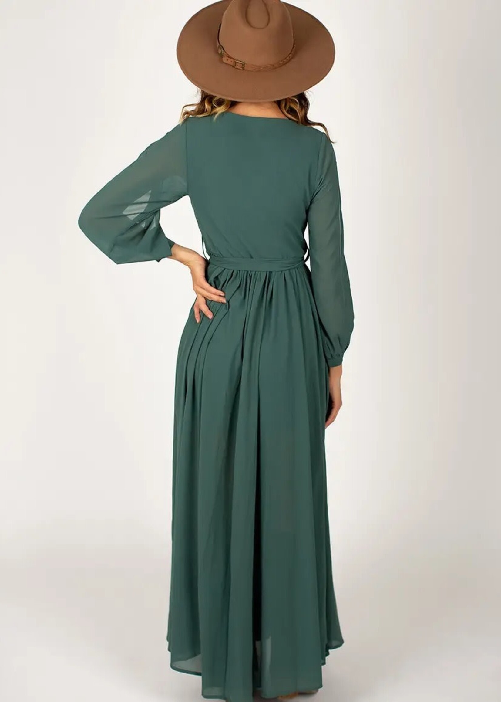 Aniya Dress Deep Teal - Fika Boutique